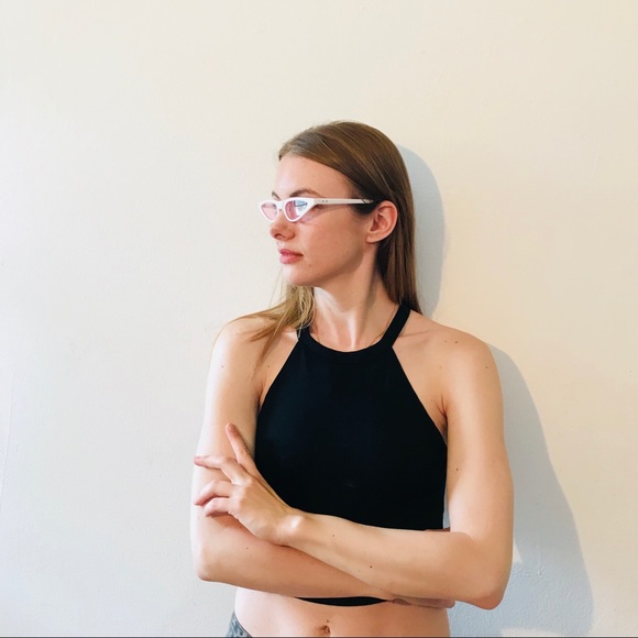 BELLA RETRO STYLE BABY WHITE SUNGLASSES UV 400 - Picture 3 of 8